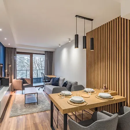 Apartment Business - 47m2, Balcony And Parking By Rentujemy